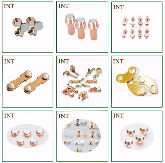 Silberne elektrische Kontaktnieten von Agcu